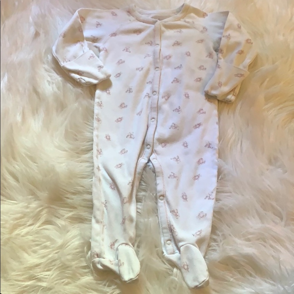 Ralph Lauren 6 Mo Baby Girl Bear Onesie